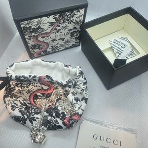 925 sterling silver Gucci necklace 17.5”